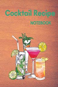 Drink Recipe Notebook