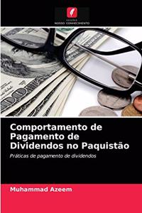 Comportamento de Pagamento de Dividendos no Paquistão
