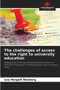 challenges of access to the right to university education