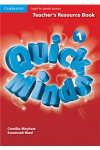 Quick Minds Level 1 Teacher's Resource Book Spanish Edition