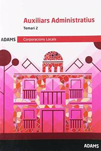 Temari 2 Auxiliars Administratius Corporacions Locals de Catalunya