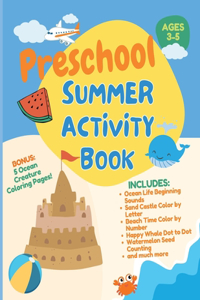 Preschool Summer Activity Book