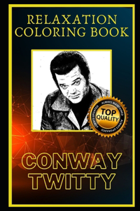 Conway Twitty Relaxation Coloring Book