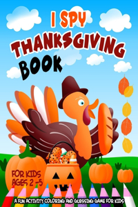 I Spy Thanksgiving Book for Kids Ages 2-5
