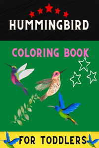 Hummingbird coloring book for toddlers