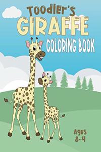 Toodler's Giraffe coloring book