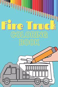 Fire Truck Coloring Book