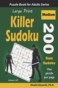 Large Print Killer Sudoku