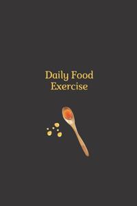 Daily Food Exercise