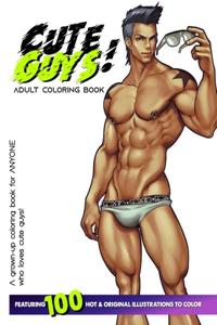 Cute Guys ! Coloring Book