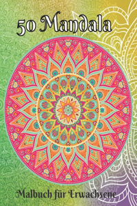 50 Mandala-Malbuch für Erwachsene
