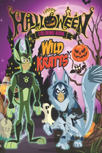 Wild Kratts Halloween Coloring Book