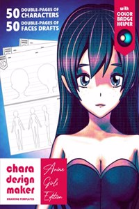 Chara Design Maker - Drawing Templates - Anime Girls Edition