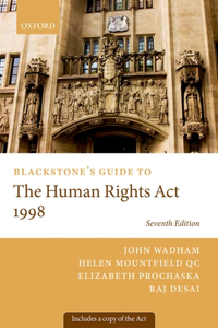 Blackstone's Guide to the Human Rights ACT 1998