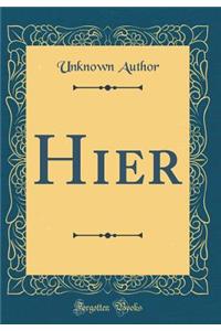 Hier (Classic Reprint)