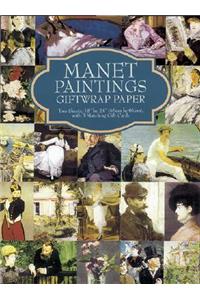 Manet Paintings Giftwrap Paper