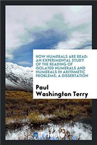 HOW NUMERALS ARE READ: AN EXPERIMENTAL S