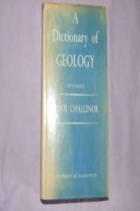 DICTIONARY OF GEOLOGY