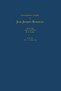 Correspondance complète de Rousseau XXI