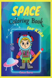 Space Coloring Book for Kids