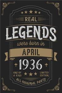 Real Legendes were born in April 1936