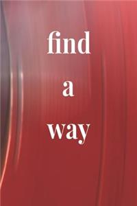 Find A Way