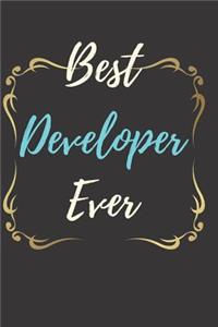 Best Developer Ever Notebook Journal