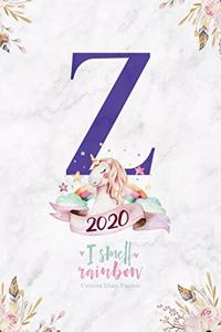 2020 Unicorn Diary Planner I Smell Rainbow