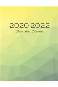 2020-2022 Three Year Planner