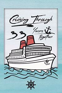 33rd Anniversary Cruise Journal