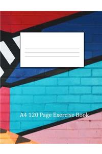 A4 120 Page Exercise Book