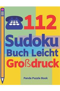 112 Sudoku Buch Leicht Großdruck