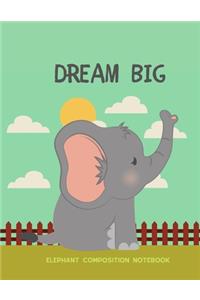 Elephant Composition Notebook