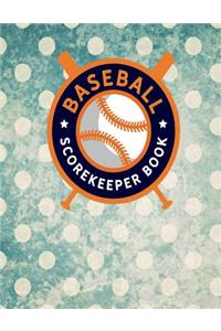 Baseball Scorekeeper Book