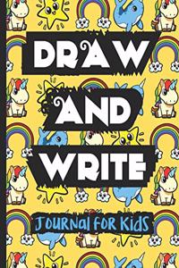 Draw and Write Journal for Kids