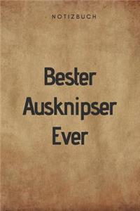 Bester Ausknipser Ever Notizbuch