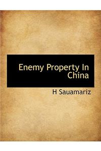 Enemy Property in China