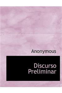 Discurso Preliminar