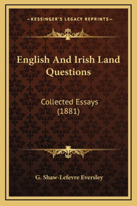 English and Irish Land Questions