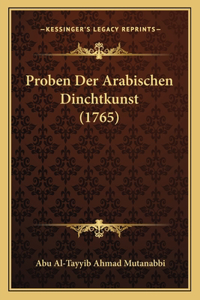 Proben Der Arabischen Dinchtkunst (1765)