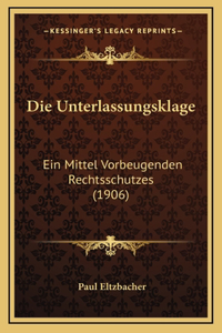 Die Unterlassungsklage