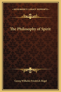 Philosophy of Spirit