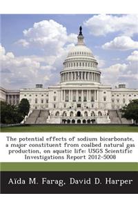 Potential Effects of Sodium Bicarbonate, a Major Constituent from Coalbed Natural Gas Production, on Aquatic Life