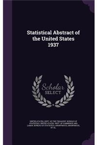 Statistical Abstract of the United States 1937