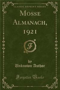 Mosse Almanach, 1921 (Classic Reprint)