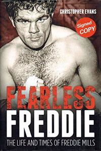 FEARLESS FREDDIE SIGNED BY THE AUTHOR