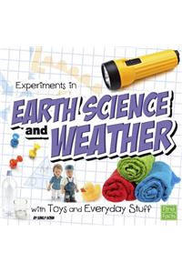 Experiments in Earth Science and Weather with Toys and Everyday Stuff