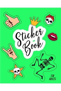 Sticker Book For Adults
