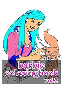 Barbie Coloring Books: Stress Relieving Coloring Book: 2