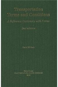 Transportation Terms and Conditions